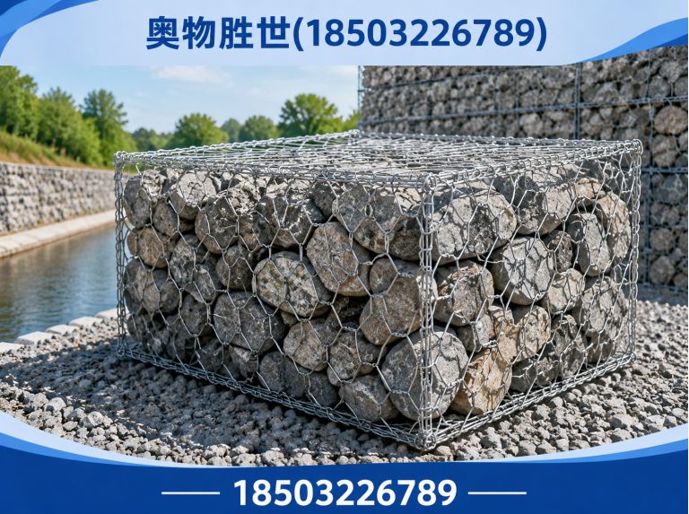 昌江镀锌石笼网展示图